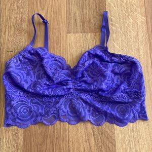 Victoria’s Secret Bandeau - purple lace
